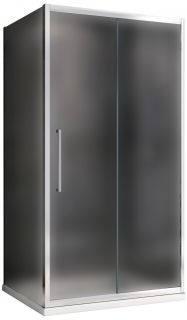 Душевой уголок ABBER Schwarzer Diamant AG30110MH-S100M-S100M 110x100см хром